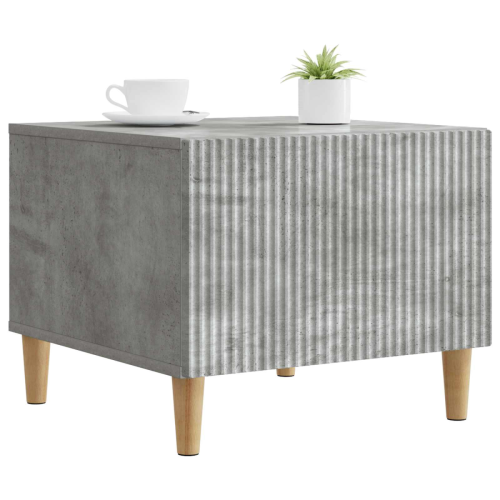 VidaXL vidaXL Coffee Table Concrete Grey 49 x 50 x 40 cm Engineered Wood 1
