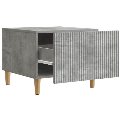 VidaXL vidaXL Coffee Table Concrete Grey 49 x 50 x 40 cm Engineered Wood 2