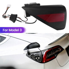 Bil Vänster Sida Laddningsportplatta Skydd Motorenhet 1525134-00-B 1525134-00-A för Model 3 Y 17-23 EU 1448200-00-B