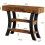 Tribesigns Tribesigns 41 Small Console Table for Entryway, 3-Tier Rustic Sofa Table, Rustic Brown 2