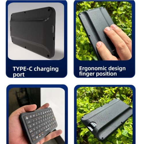 Keyboard 2.4G/5.0G Dual Mode, Gyroscopic Motion Mouse, RGB Backlight for Win/IOS/Android 2