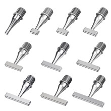 Kit de Rechange pour Stylo Diamond Art, Pointes en Acier Inoxydable, Embouts Creux Multi-Positions pour Peinture 5D