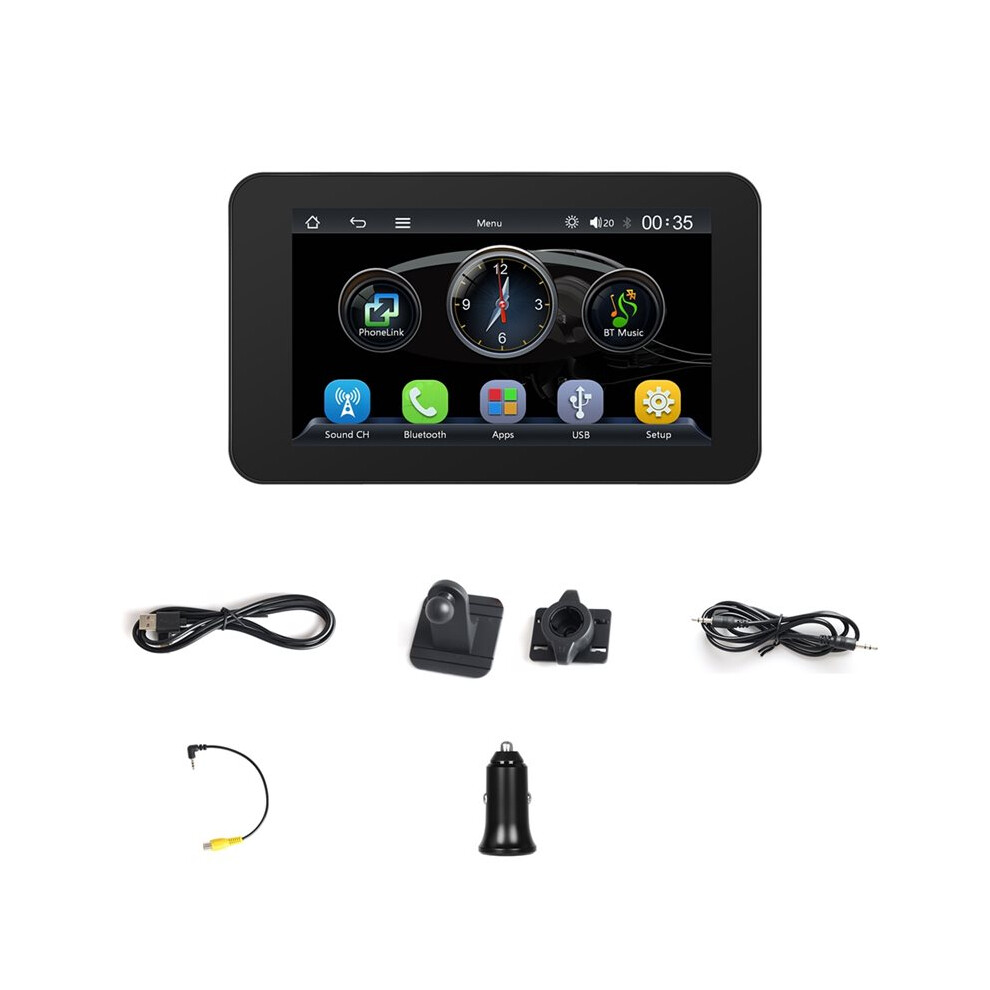 4.7'' Car Monitor Carplay Android Auto Eq Sound Dashboard Screen Player Aux Airplay Android Cast Fm Aux 6033997751680