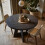 Tribesigns Tribesigns Farmhouse Dining Table, 120 cm Round Dinner Table for 4, Rustic Wood Dining Room Table 5