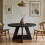 Tribesigns Tribesigns Farmhouse Dining Table, 120 cm Round Dinner Table for 4, Rustic Wood Dining Room Table 6