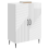 VidaXL vidaXL Sideboard High Gloss White 66 x 34.5 x 89.5 cm Engineered Wood 2