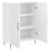 VidaXL vidaXL Sideboard High Gloss White 66 x 34.5 x 89.5 cm Engineered Wood 3