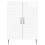 VidaXL vidaXL Sideboard High Gloss White 66 x 34.5 x 89.5 cm Engineered Wood 4