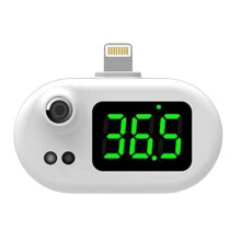 Thermometer Cell Phone Thermometer Non-Contact Infrared Portable Infrared Thermometer for Phone