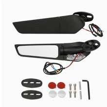 Motorrad-Rückspiegel, Feststehend, Außenspiegel für CBR650R CBR500R, Seitenspiegel mit Blinker