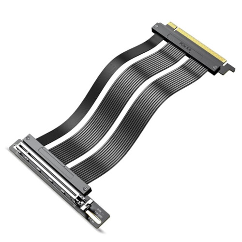 PCIe 5.0 Riser Cable GPU Vertical Mount Extension Cable Compatible with PCIE 4.0/3.0 for RTX5090/RX8900 GPU 1