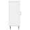 VidaXL vidaXL Sideboard High Gloss White 33 x 34.5 x 89.5 cm Engineered Wood 5