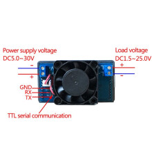 XY-FZ35 Constant Current Electronic Load Tester Adjustable Load Module Battery Discharge Capacity Tester
