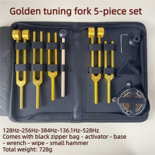Stimmgabel Aus Aluminiumlegierung 128 Hz/256 Hz/384 Hz/136,1 Hz/528 Hz Klangtherapie-Stimmgabeln Schlaginstrumente D