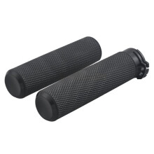 1 Pair 1" 25mm Motorcycle Handle Bar Hand Grips for Touring Softail Dyna Fat Bob Sportster 883 XL XR VRSC