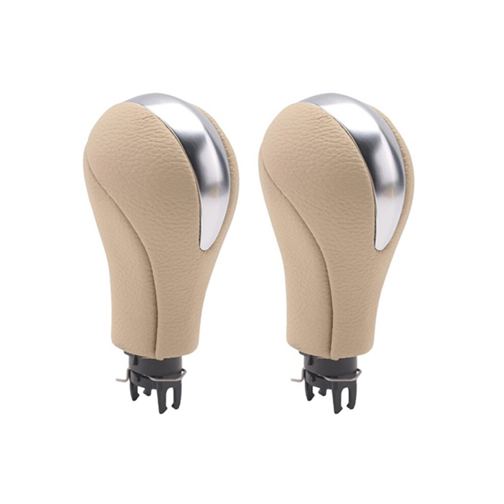 34910-Jk03a 2Pcs Gear Shift Knob For Qx56 G25 G37 Fx37 Ex37 Qx70 Q60 Qx50 34910-1La6c Beige 6031125401438