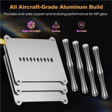 BK1 HiFi Desktop Audio Stand Aluminium Rack voor A1/D1/Q1 Stereo Versterker voor DAC Voorversterker
