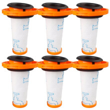 6 Filtros para X-FORCE para Aspiradora FLEX 9.60 RH20xx ZR009010 ZR009012, Cabezal de Lavado, Accesorio para Mopa de Suelo.