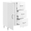 VidaXL vidaXL Sideboard High Gloss White 66 x 34.5 x 89.5 cm Engineered Wood 3