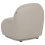 Beliani Armchair LOVBERG Fabric Beige 5