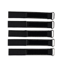 5pcs 20x500mm Magic Sticker Tape Lipo Battery Strap Belt Reusable Cable Tie Wrap for FPV RC Battery 10x100mm