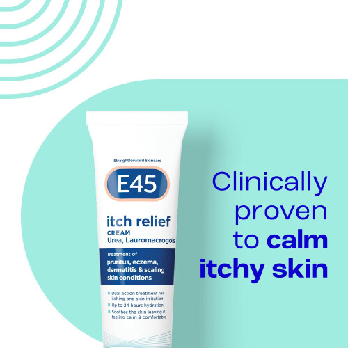 E45 E45 Itch Relief Cream 50g for Eczema, Dermatitis & Skin Irritation 1