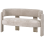 Beliani Sofa 2 Seater BUREA Chenille Light Beige 5