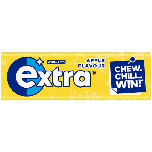 Extra Apple Flavour Sugar Free Chewing Gum 10 pieces (30 Pack) 1