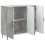 VidaXL vidaXL Sideboard Concrete Grey 89 x 34.5 x 80 cm Engineered Wood 3