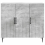 VidaXL vidaXL Sideboard Concrete Grey 89 x 34.5 x 80 cm Engineered Wood 4