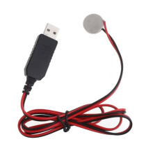 USB-zu-3V-CR2032-Dummy-Batterie-Ladekabel zum Ersetzen der CR2032-3V-Batterie für Geräte mit CR2032-Knopfzellenbetrieb