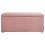 Beliani Storage Ottoman OREM Fabric Pink 5