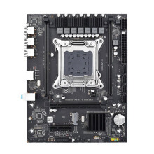 Placa Base X79 LGA2011 DOR3 con Soporte para Memoria y Ranura M.2 NVME para Ordenador de Sobremesa