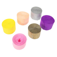 18Rouleaux Papier Crépon Décoratif Pour Bouquets Colorés