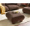 Beliani Ottoman MJALBI Boucle Brown 2