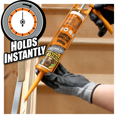 Gorilla Gorilla Heavy Duty Grab Adhesive White 290ml 2