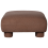 Beliani Ottoman MJALBI Boucle Brown 5