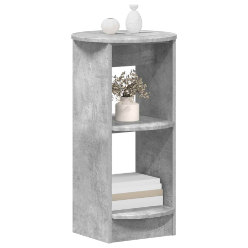 VidaXL vidaXL Side Cabinet Concrete Grey Engineered Wood 2