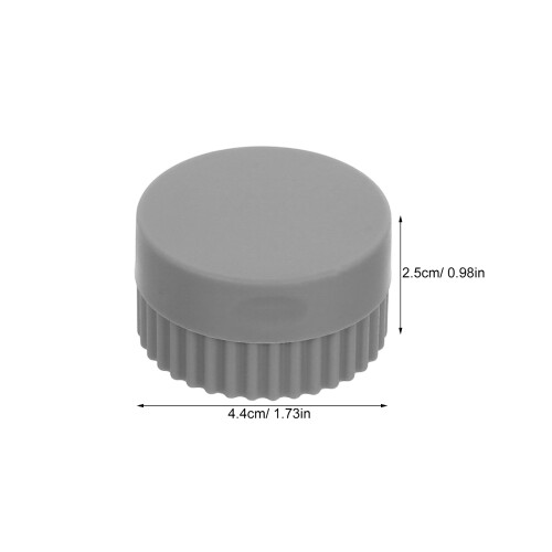 4Pièces Pilulier Petit Format Silicone Pour Vitamines Voyages Variés 1