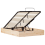 VidaXL vidaXL Ottoman Bed Frame with Storage Natural 135 x 190 cm 3