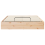 VidaXL vidaXL Ottoman Bed Frame with Storage Natural 135 x 190 cm 5