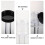 20Pièces Pots Échantillons Plastique Pour Crème Pratique 5