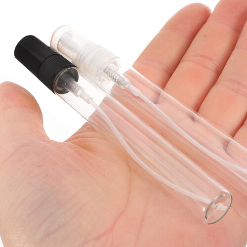 10Pcs Portable Assorted Color Glass Perfume Sprayer Bottles 2