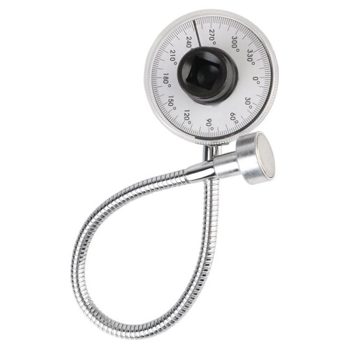 360 Degrees Torque Meter Calibrated in Degrees Torque Angle Gauge Torque Wrench Adjustable Torque Regular Scale