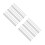 100Pcs Lightweight Stainless Steel Parrot Hand Feeding Spoon Silver 5