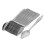 100Pcs Lightweight Stainless Steel Parrot Hand Feeding Spoon Silver 10