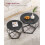 VASAGLE VASAGLE Round Coffee Table - Set of 2 - Side Table - Sofa End Table 4