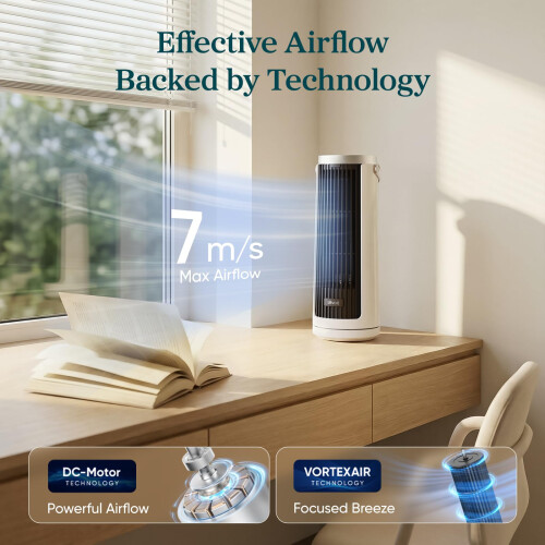 Levoit Levoit Tower Fan for Bedroom - 20dB Ultra Quiet 2