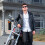 (2XL) The Enforcer: Black Leather Biker Jacket 3