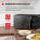 Toshiba TOSHIBA Black Mirror Front Microwave 20 Liter 700W Manual Control 2